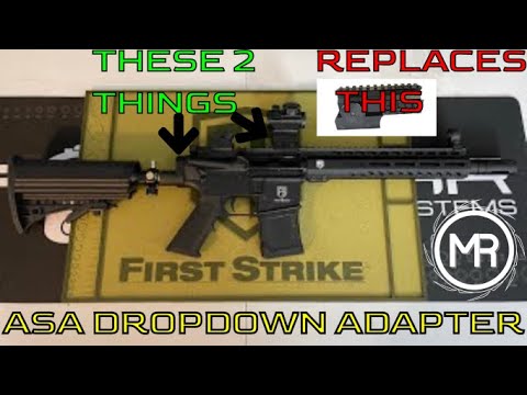 Magfed Modding!! Upgrading The First Strike T15 w/Their ASA Drop-down Adapter.