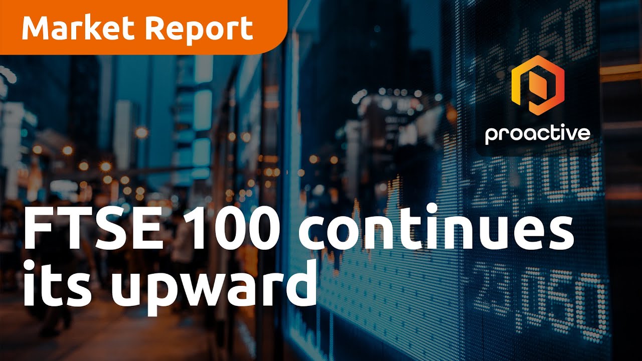 FTSE 100 continues its upward trajectory - Market Report