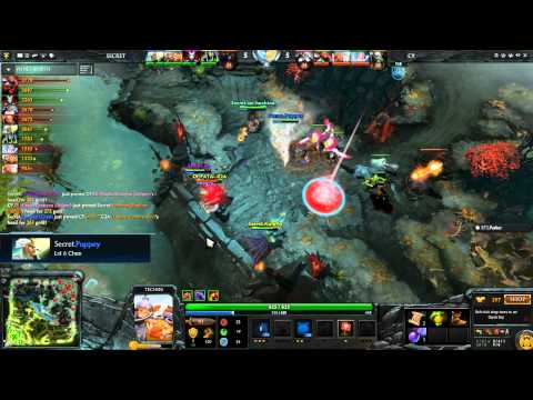 DAC 2015 - Team Secret vs Cloud9 (Arteezy Triple Kill)