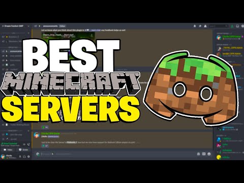 *BEST* MINECRAFT DISCORD SERVERS TO JOIN IN 2021(Bedrock & Java)