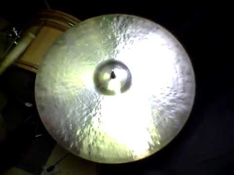 22 Kontroversial, 2193g - Handcrafted cymbals by Craig Lauritsen.MOV