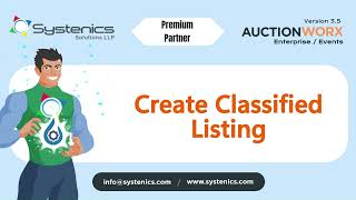 Create Classified Listing on the AuctionWorx Enterprise - Easy Tutorial