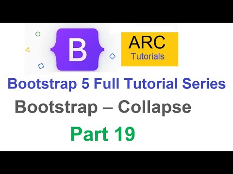 Bootstrap 5 Tutorial For Beginners 19 Bootstrap Collapse Tutorial