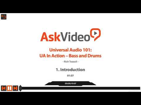 Bass and Drums Course For Univ Video