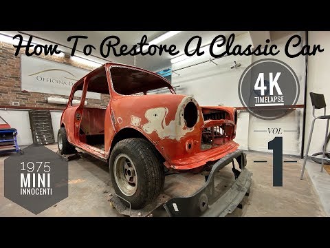 Thumbnail for Come Restaurare una Innocenti Mini Cooper 1300 Arrugginita. Model Year 1975. Fase1 Smontaggio by Innocenti