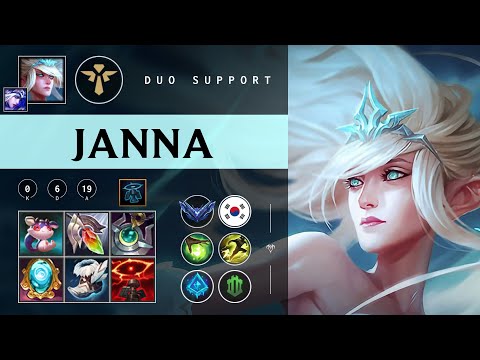 Janna Support vs Alistar - KR Diamond Patch 26.02