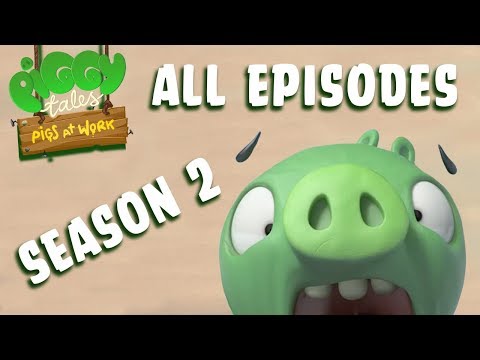 Angry Birds | Piggy Tales | Pigs at Work - All Episodes Mashup - Season 2