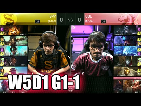 Splyce vs Unicorns of Love | Game 1 S6 EU LCS Summer 2016 Week 5 Day 1 | SPY vs UOL G1 W5D1 1080p