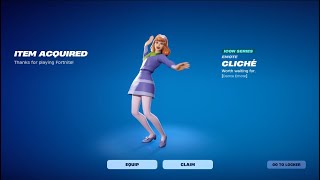 HOW TO GET CLICHE EMOTE IN FORTNITE!