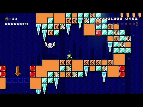 Arctic Abyss [HSSS 7-4] by Pinktops 🍄 Super Mario Maker 2 🍄 No Commentary aaj