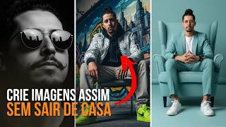 Como criar FOTOS PROFISSIONAIS com IA sem sair de casa 100% gratuito!