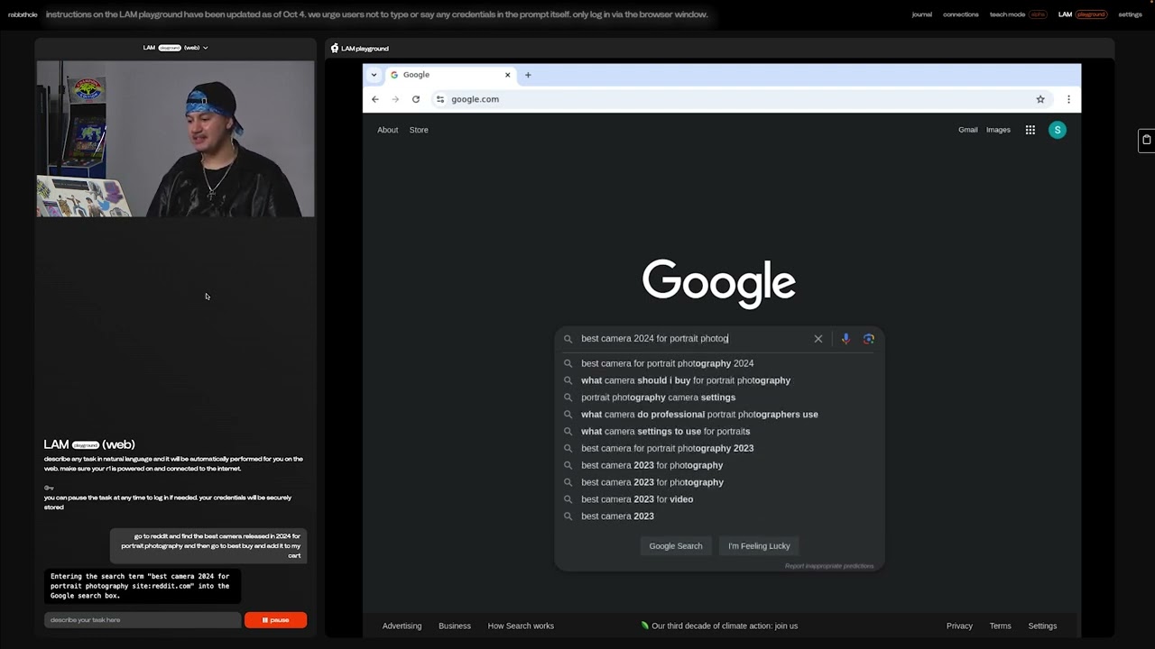 camera research + shopping (on reddit & BestBuy)