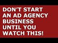 How to Start an Ad Agency Business | Free Ad Agency Business Plan Template Included