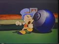 Pinocchio 1940 Pool Scene VHS Capture