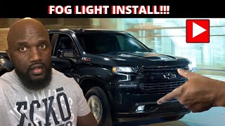 How to Easily Install FOG LIGHTS on a Truck! #truck #howto #diy