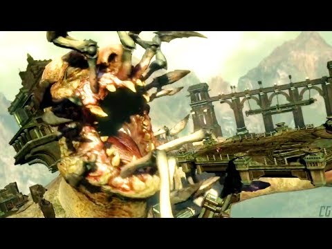 GOD OF WAR - AEGAEON the HECATONCHIRES Dead Giant Boss Fight | God of War Ascension