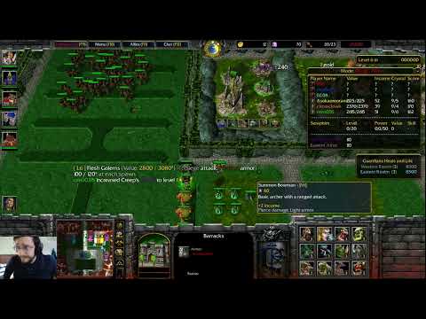 Warcraft 3 Classic: HellHalt TD Competitive #117 - The True Gamer Squads!