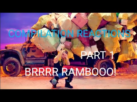 Part1 Compilation reactions to Lisa's rap on BOOMBAYAH! #blackpink #lisa