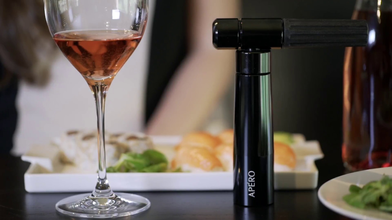 APÉRO // N2O Powered Wine Opener video thumbnail
