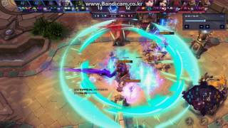 디바 D.Va 자폭+초 지각변동 연계