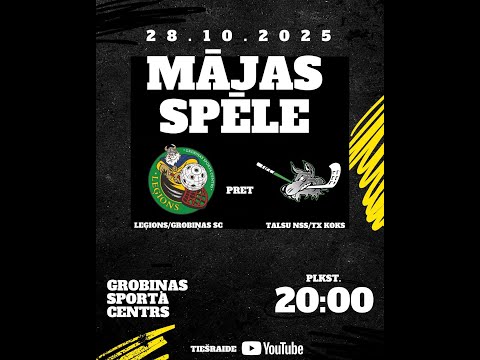 🔴  LFS 1. līga  SK  LEĢIONS/GROBIŅAS SC - TALSU NSS/TX KOKS
