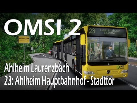 23: Hauptbahnhof → Stadttor (1/3) | CITARO FACELIFT | Ahlheim Laurenzbach | OMSI 2