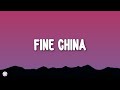 Future Juice WRLD Fine China Lyrics