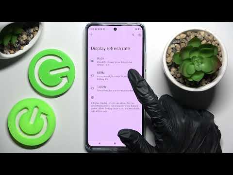 How to Change Display Refresh Ratio in MOTOROLA Edge 30 – Manage Refresh Ratio