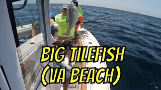 July Tile Fishing for BIG ONES out of VA Beach
