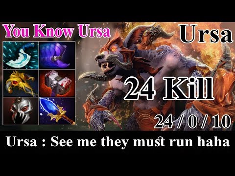 MIRACLE [Ursa] Immortal Pro Destroy Everyone 24 Kill with Zero Death Gameplay Dota 2 | Dota2sroksre
