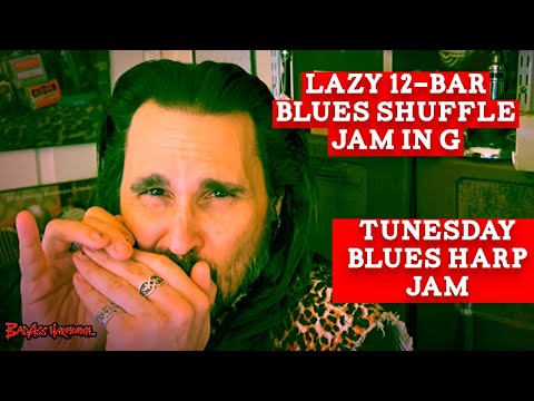 How To Not Suck on a Lazy Tunesday!🎵- Blues Harmonica Jam  - Hohner C Blues Harp Licks  Tunesday 104