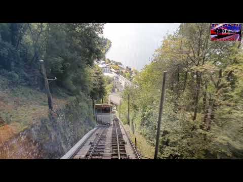 Standseilbahn von Glion nach Territet (Teil II)