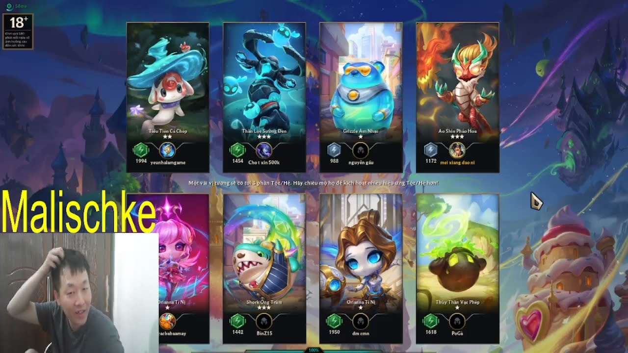 [Malischke TFT] Thử Kẹp Hỏa Và Pháo Thủ