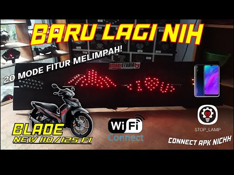 STOPLAMP RUNNING 20 MODE BLADE 110 NEW