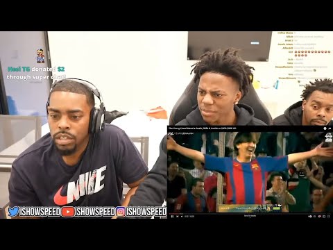 Speed and His Dad React To Messi and Cristiano Highlight