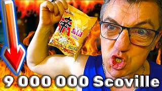 #остраяеда самая острая лапша, сделанная своими руками. ,Сегодня будем есть лапшу от Нонгшим Шин рамен Тумба сливочная, но!  с экстрактом капсаицина 9 миллионов  Сковиллей внедренных в эту лапша быстрого приготовления от Ноншим.