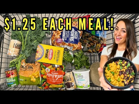 Budget Vegan Meals for Only $1.25 Each (Easy & Delicious!)