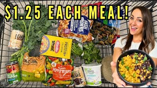 Budget Vegan Meals for Only $1.25 Each (Easy & Delicious!)