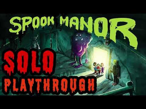 Spook Manor - Solo Playthrough / How to Play / How I Feel About It