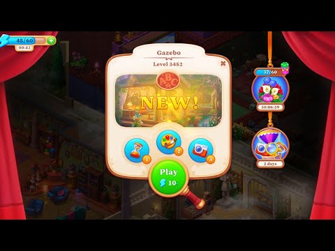 Manor Matters 3451 Market 3452 Gazebo New 3453 Leisure Room 3454 Terrace in pair Super 3455 Bedroom