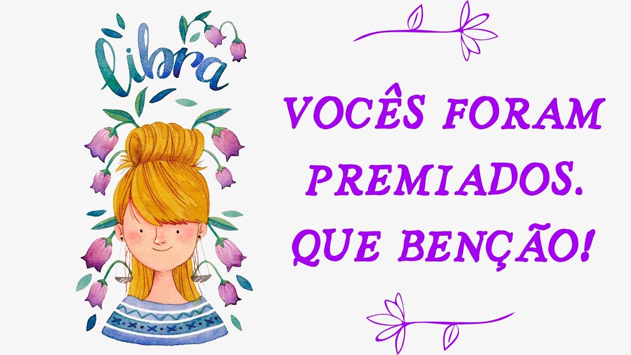 LIBRA ♎️VOCÊS FORAM PREMIADOS-QUE BENÇÃO  - #signos #tarot #libra