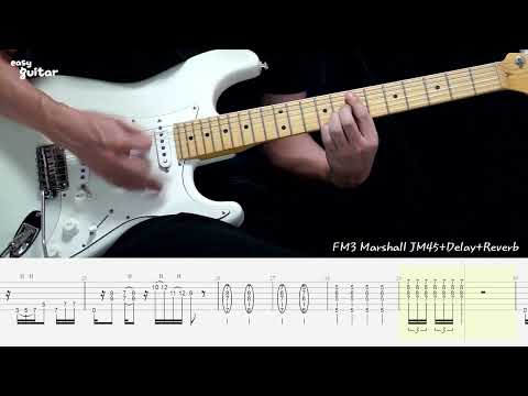 Stevie Wonder - Superstition Guitar Lesson With Tab(Slow Tempo)