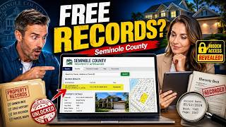 How to search Seminole County property records online free