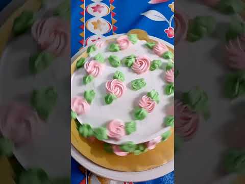 cake decoration🥰 #sharminkitchenhouse #shorts #cakedecorating #cake #sharmin #viral #famous