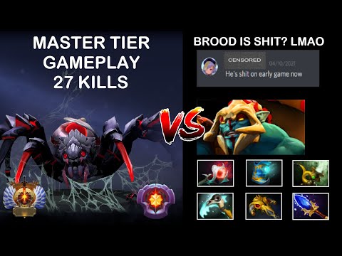 EZ LANE AGAINST HUSKAR! - Master Tier Broodmother - Immortal Bracket SEA (0032)