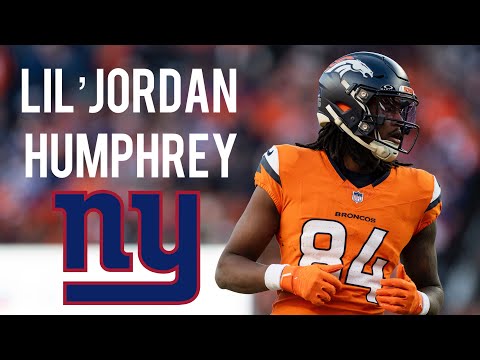 Lil’Jordan Humphrey || 2024-25 Highlights || New York Giants WR