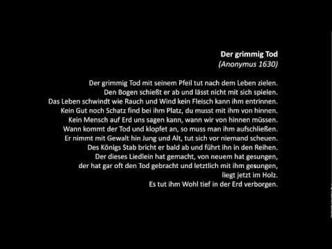 Arnold Maury - 3 Lieder aus schweren Zeiten (2007) (1/3)