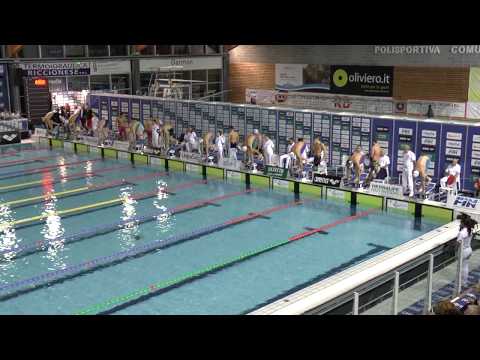 100 SL serie 3 M Assoluti Invernali Riccione Dicembre 2017