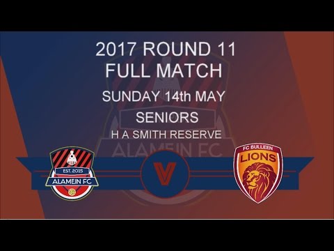 RD11 2017: SENIORS Alamein FC vs v FC BULLEEN LIONS Full Match