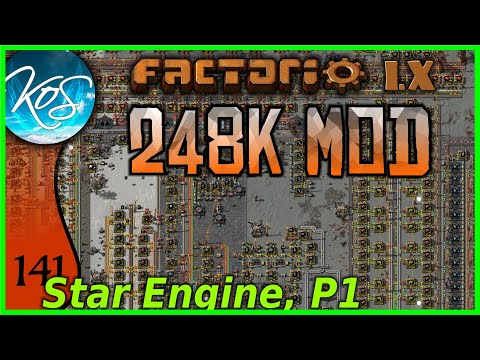 Factorio 248k Mod 141 - QUEST FOR THE STAR ENGINE P1 - Tips & Tricks